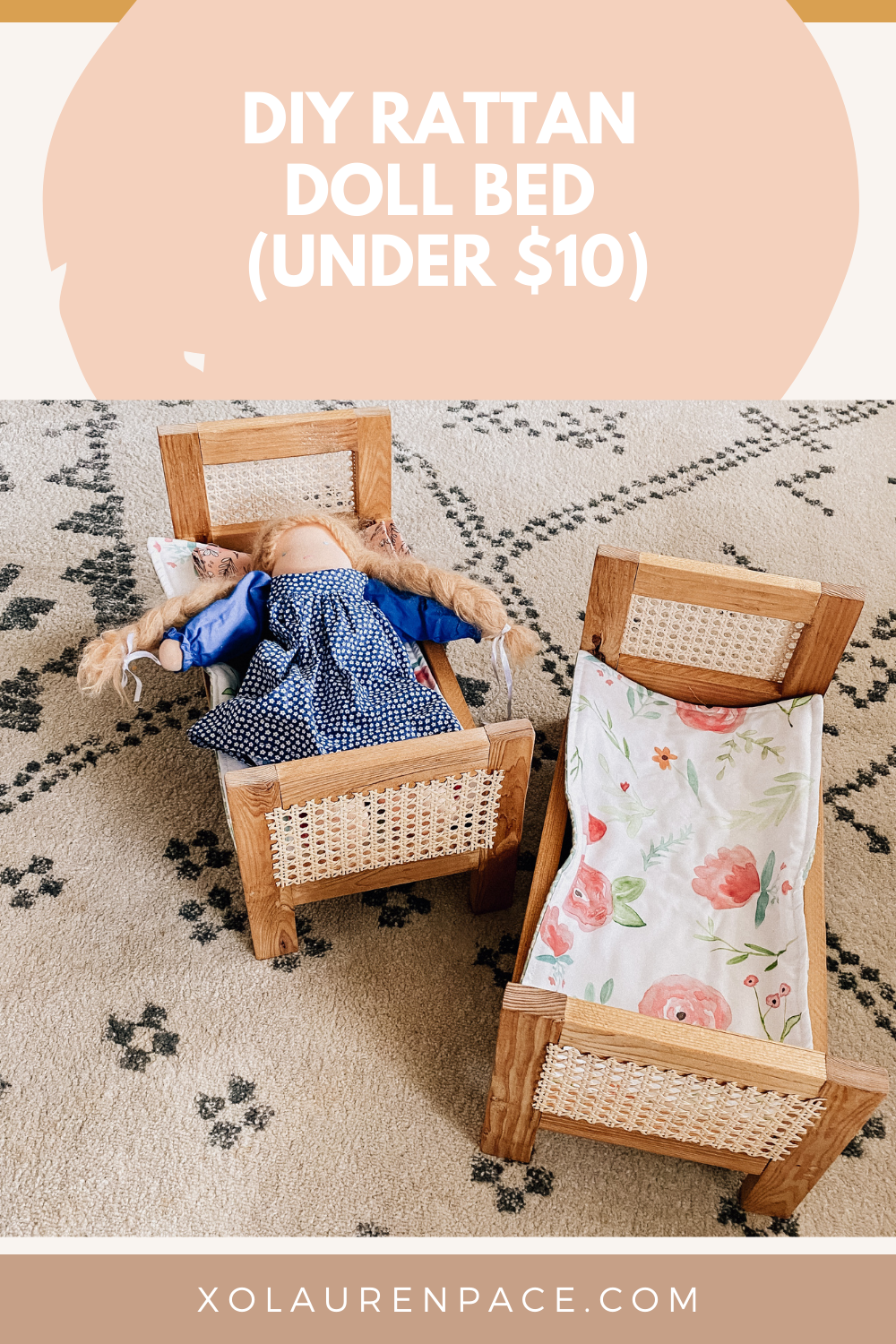 Diy baby doll furniture sale